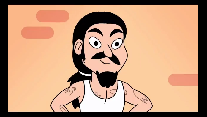 Felipe Avello habló de caricaturas con audio de sus rutinas