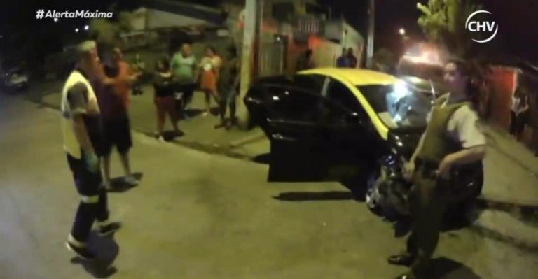 Chofer chocó por imprudencia a alta velocidad