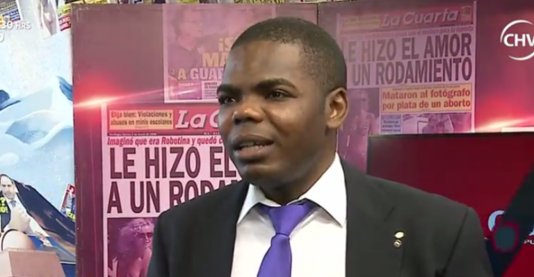 Periodista haitiano sensación de La Cuarta visitó La Mañana - Parte 2