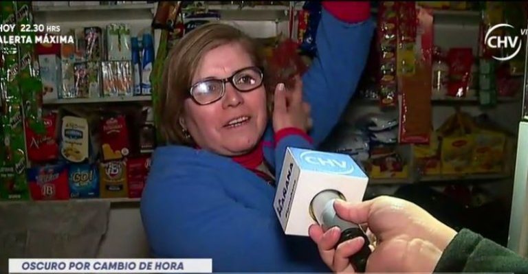 Locatarios sufrieron corte de luz en Santiago Centro