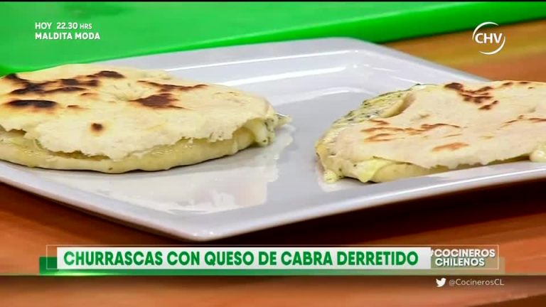 Nuestro querido Axel preparó churrascas con queso de cabra - Parte 2