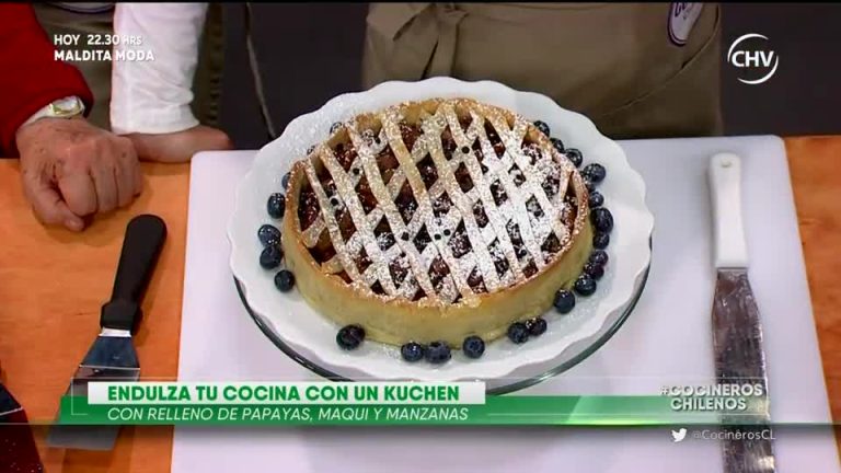 Un Kuchen chileno vegano nos preparó nuestra querida Elvira Cristi - Parte 1