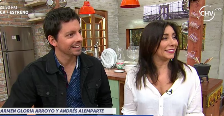 Carmen Gloria Arroyo y Andrés Alemparte estuvieron en La Mañana promocionando Se Busca