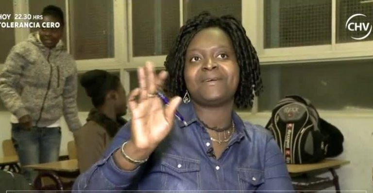 Desde Haití llegó esta gran mujer junto a su familia hace 7 años