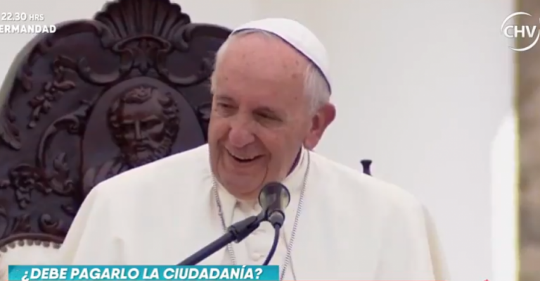 Polémica por 4 mil millones en visita de Papa Francisco