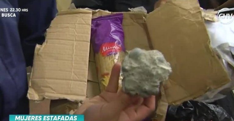 Cuarenta mujeres compraron por internet y recibieron piedras