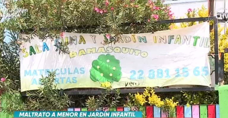 Impactante agresión de parvularia a niño en Jardín infantil