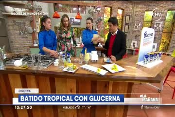 RECETA GLUCERNA BATIDO TROPICAL