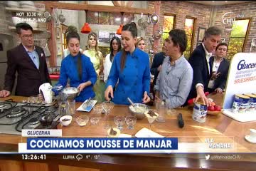 RECETA GLUCERNA MOUSSE DE MANJAR