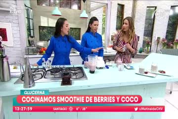 RECETA GLUCERNA SMOOTHIE DE BERRIE Y COCO