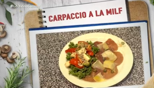 Carpaccio a la milf de Viviana Nunes
