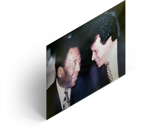 Foto con Pelé