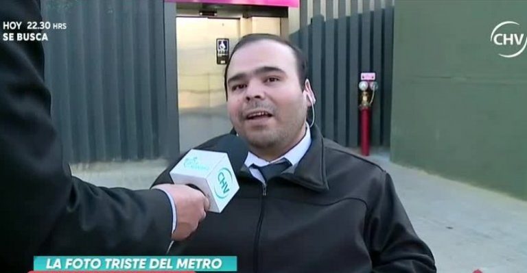 Habló protagonista de triste foto de ascensores de Metro