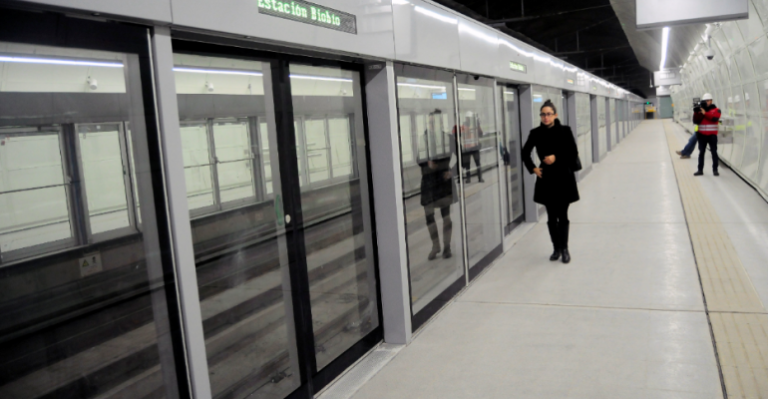 Hoy se inaugura la esperada línea 6 del Metro de Santiago