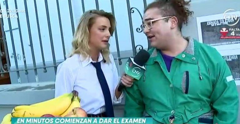 Emilia Daiber llevó suerte a alumnos que rinden la PSU