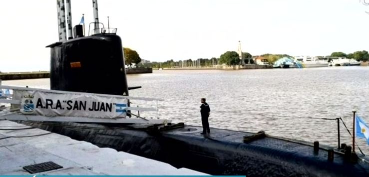 ¿Submarino ARA perdido fue seguido por buque chileno?