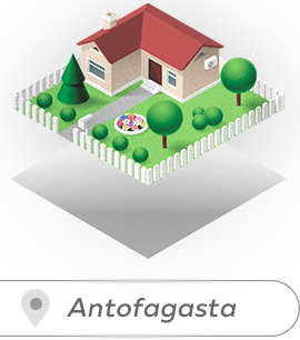 El hogar de Letelier en Antofagasta