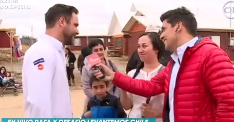 Rafa Araneda estuvo en inauguración de casas en Santa Olga - Parte 1