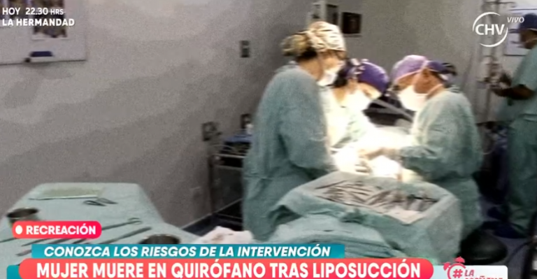Conozca los riesgos de la operación de liposucción