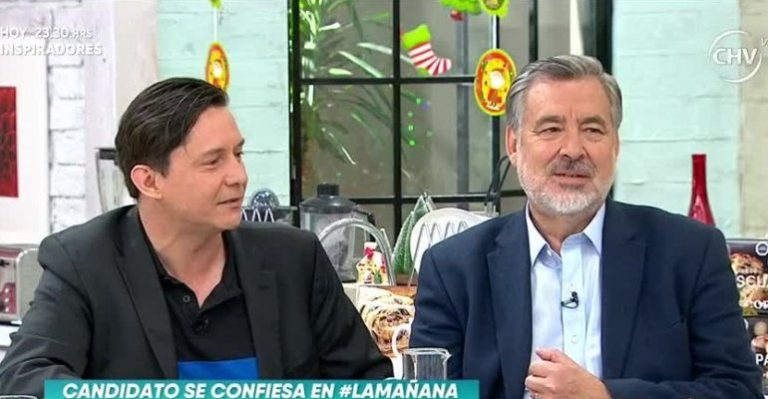 Alejandro Guillier y su hijo estuvieron en La Mañana