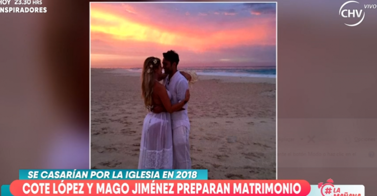 Cote López y Mago Jiménez prepararían matrimonio para 2018