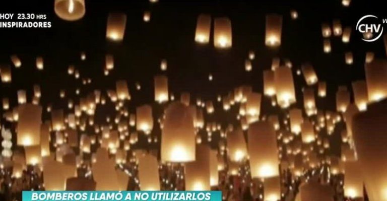 Bomberos llaman a no usar Globos de los Deseos en año nuevo - Parte 1
