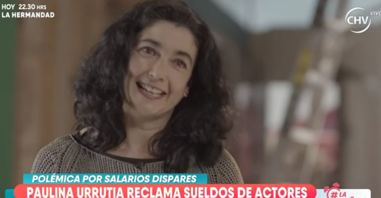 Paulina Urrutia habló de disparidad de sueldos entre actores