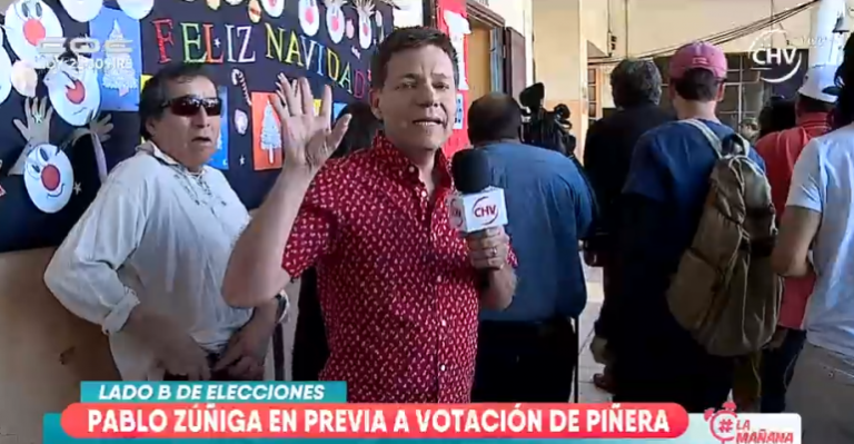 Pablo Zuñiga vivió la previa de la votación de Piñera