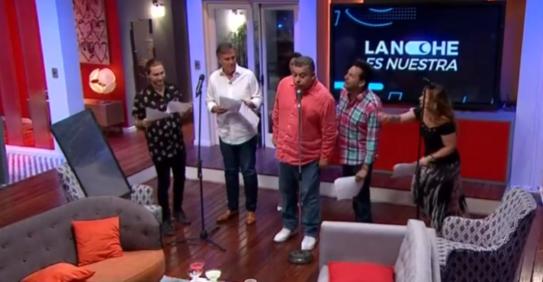 Willy, Evelyn y Huevo hicieron radioteatro en La Noche es Nuestra