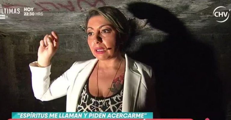 Vanessa Daroch hizo canalización en túneles de Chilevisión - Parte 3