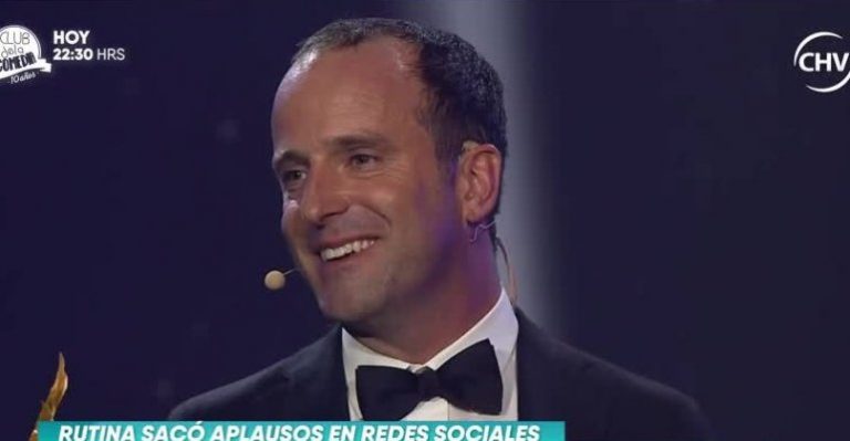 Stefan Kramer se lució en los Premios Caleuche