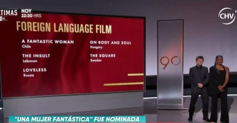Una Mujer Fantástica fue nominada a los Premios Oscar