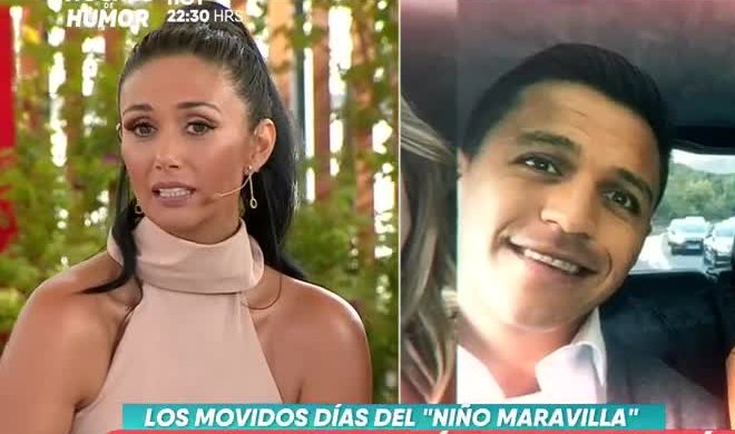 Pamela Díaz recordó carrete con Alexis Sánchez