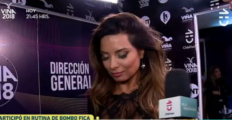 Mariela Montero habló de su polémica en show de Viña 2018