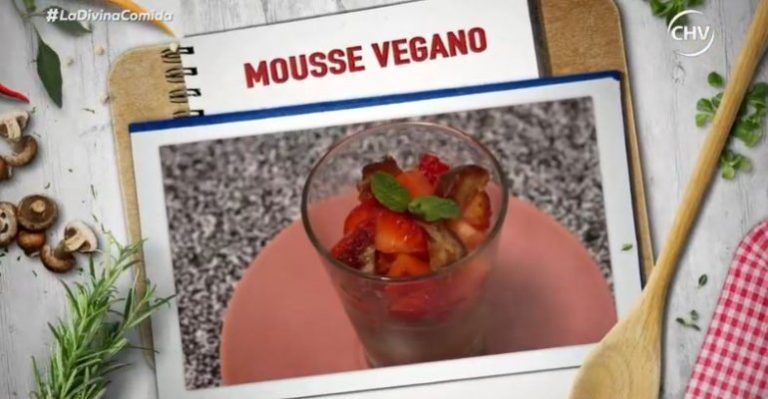 Mousse Vegano de Elvira Cristi