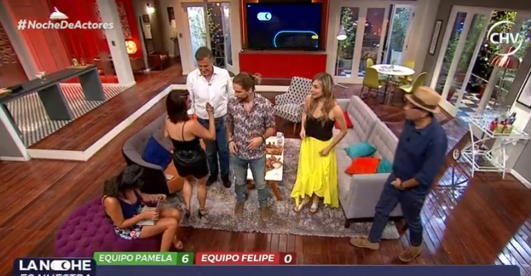 Ramón Llao, Jenny Cavallo y Antonella Ríos jugaron en La Noche es Nuestra