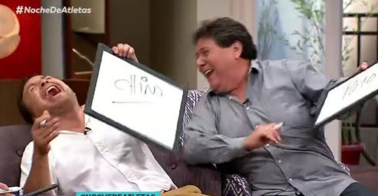 Los Atletas de la Risa jugaron y se delataron en La Noche Es Nuestra