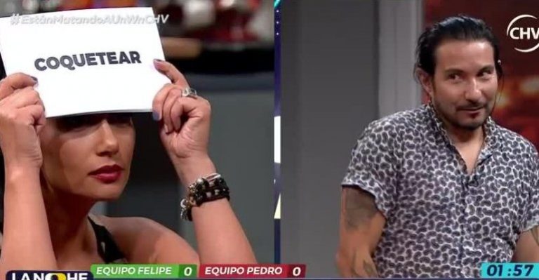 Avello y Ruminot tuvieron duelo de mímicas en La Noche es Nuestra