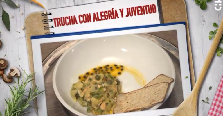 Trucha con alegría y juventud de Kika Silva