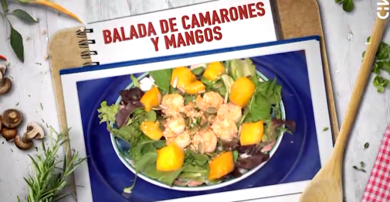 Balada de camarones y mangos de Fernanda Hansen