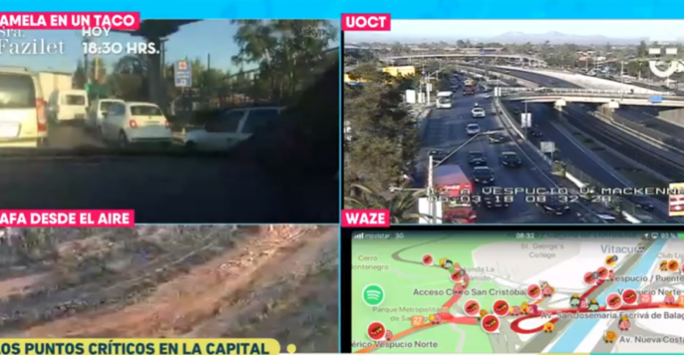 Así fue la llegada de Pamela Díaz tras 