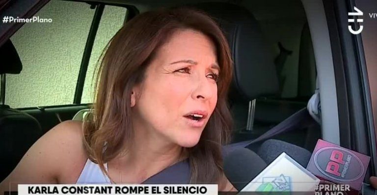 Karla Constant rompió el silencio tras su llanto en MG