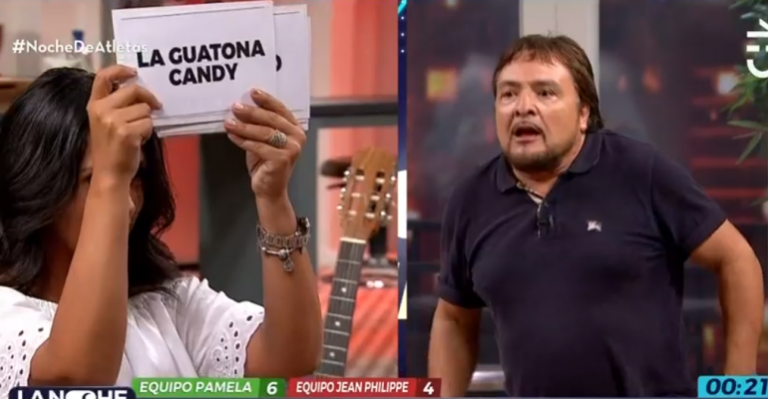 Atletas de la Risa jugaron a las adivinanzas La Noche es Nuestra