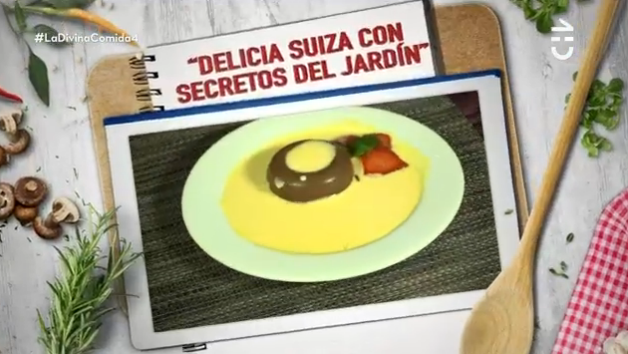 Postre de Lorene: “Delicia Suiza con secretos del jardín