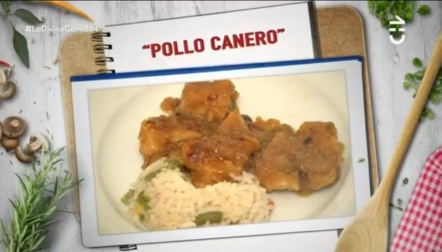 Plato principal Aldo Duque: 