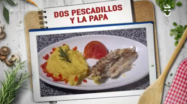 Plato principal Pancho Reyes: Dos Pescadillas y a la papa