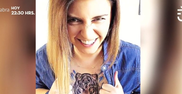 Scarleth Cardenas reveló detalles de su tatuaje de tigre