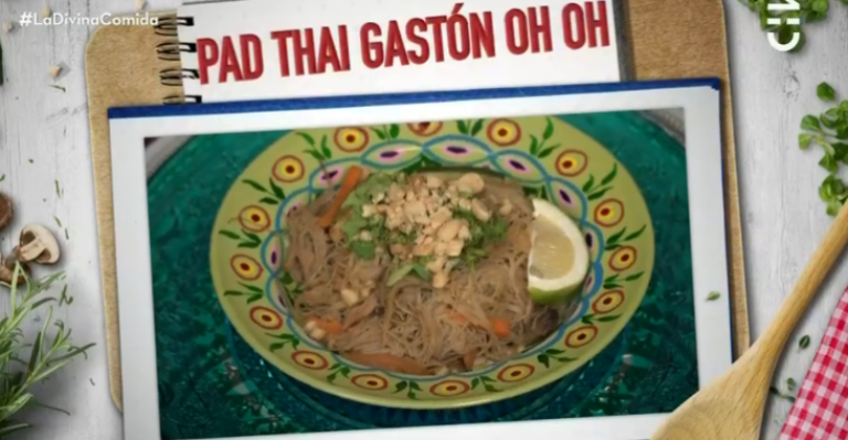 Pad Thai Gastón Oh Oh es el plato principal de Julian Elfenbein