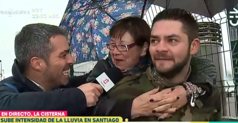 Notero y productor de La Mañana alegraron lluviosa jornada - Parte 1