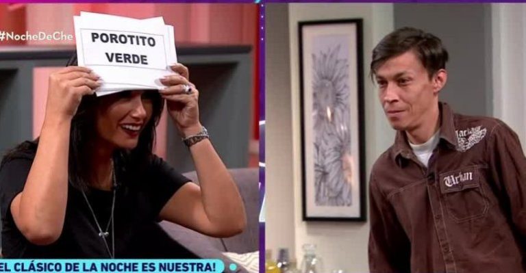 Che Copete y El Poeta tuvieron un duelo de mímicas en La Noche es Nuestra